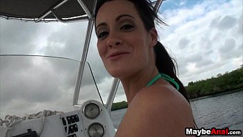 Very First Time Ass Fucking On A Boat Mandy 1
