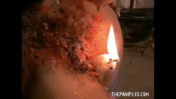 Insane Crystels Steaming Paraffin Wax Penalty And Self T. Domination & Submission Of English Fetish Mode