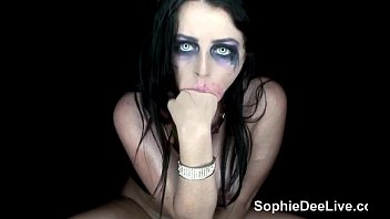 Spooky Mega-slut Sophie Dee Is A Bizarre Halloween Trick!