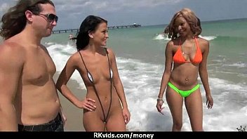 Trampy Unexperienced Stunner Is Paid Cash From Some Naughty Public Orgy 28